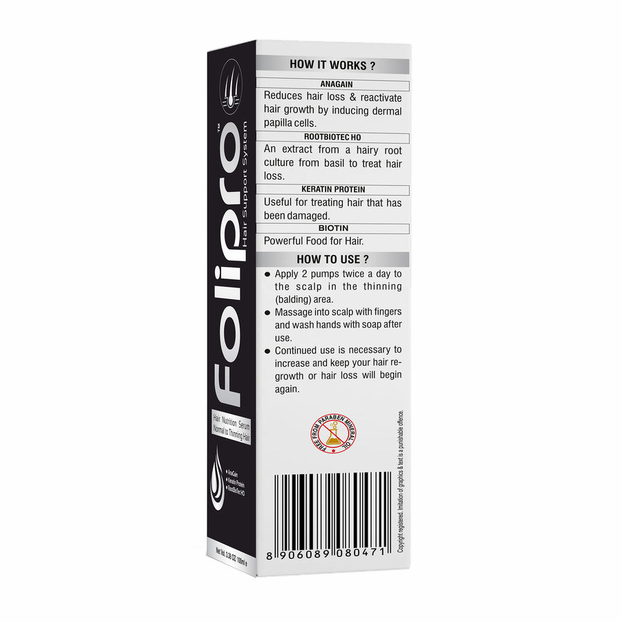 Folipro Hair Support System