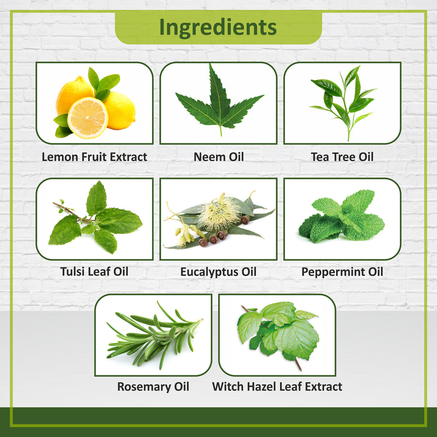 Treeology 3 in 1 (Face, Body & Hair) Body wash is formulated with super Natural trio Lime, Neem & Tea tree oil