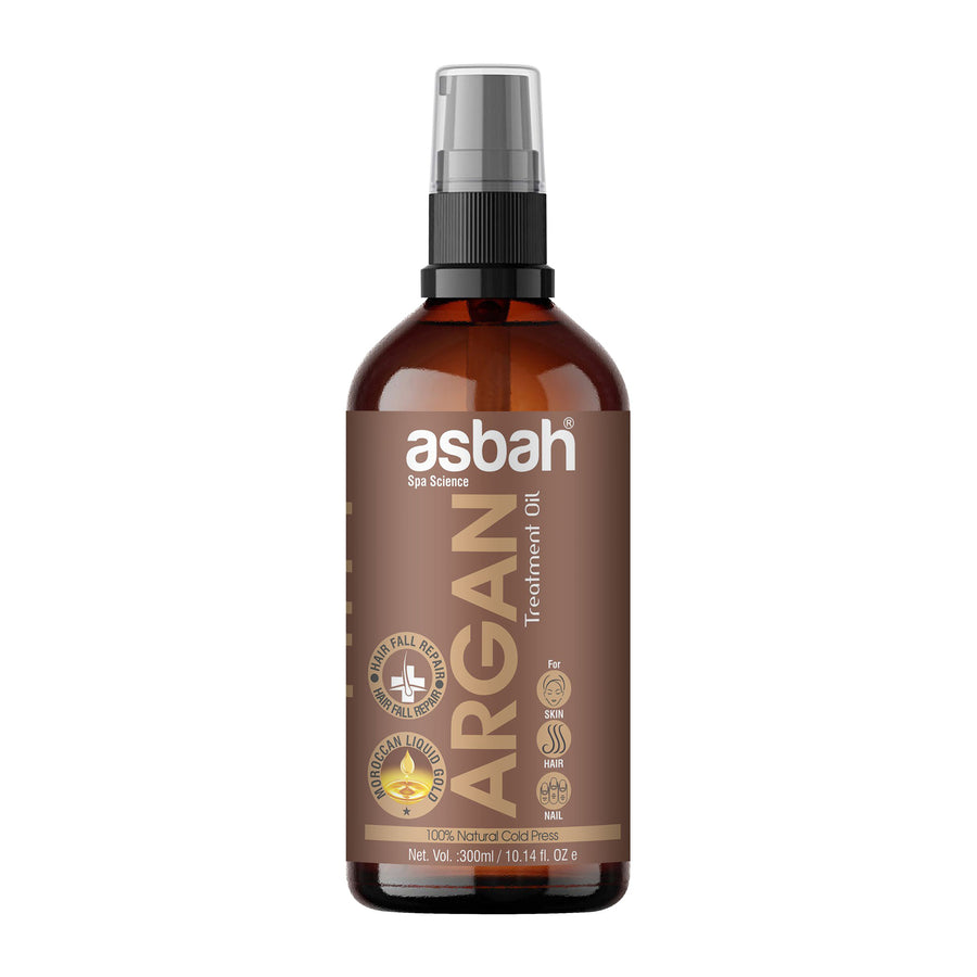 Asbah Herbal Cold Press Argan Kernel Treatment Oil