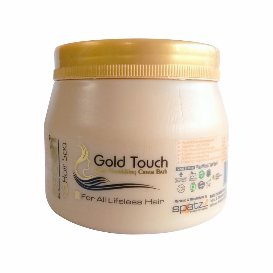 Asbah Natural Gold Touch Deep Nourishing Hair Spa Cream