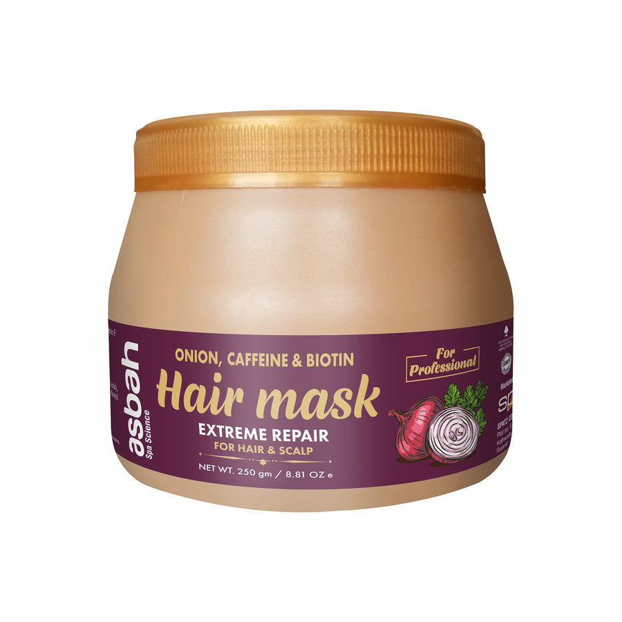Asbah Onion, Caffeine & Biotin Hair Mask