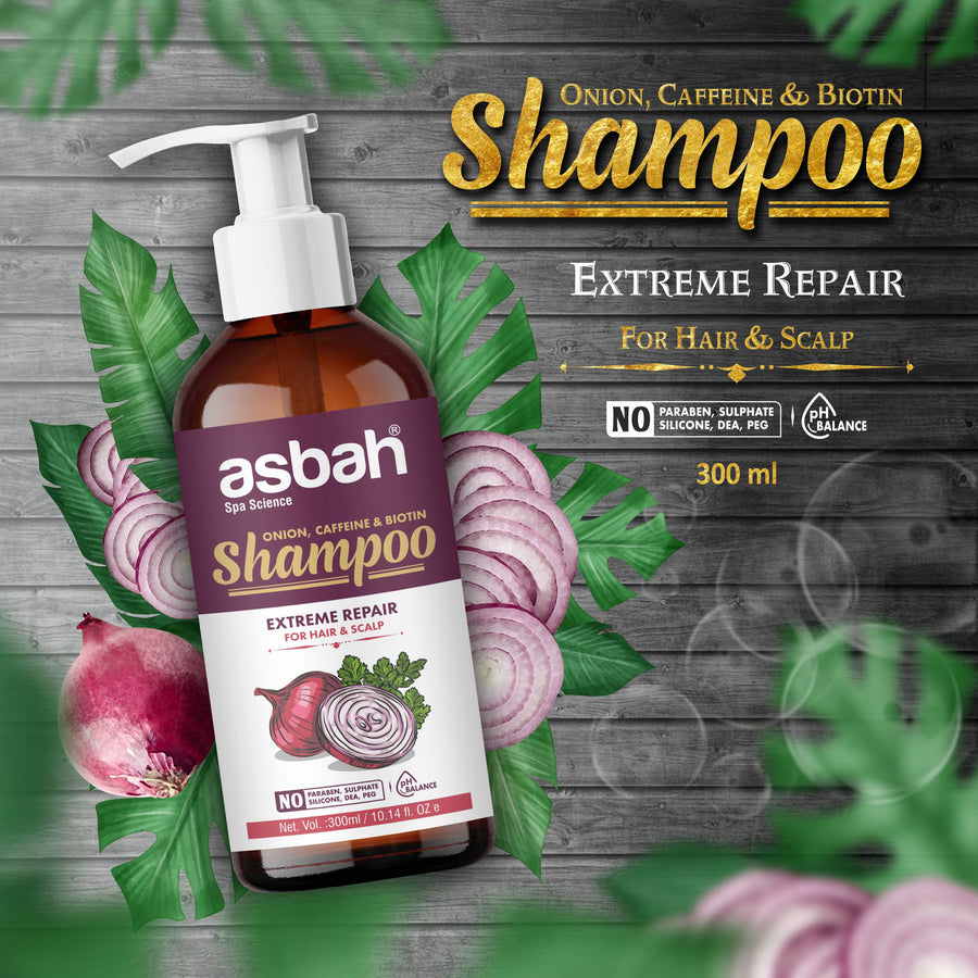Asbah Shampoo ( Onion ) - 300 ml