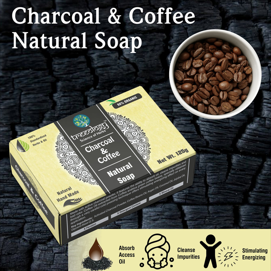 Treeology Charcoal & Coffee Hand Made Soap