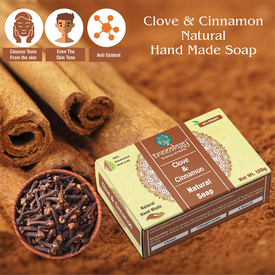 Treeology Clove & Cinnamon Hand Made Soap