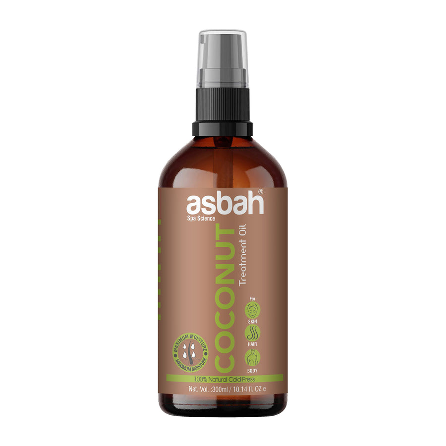 Asbah Natural Cold Press Coconut Treatment Oil