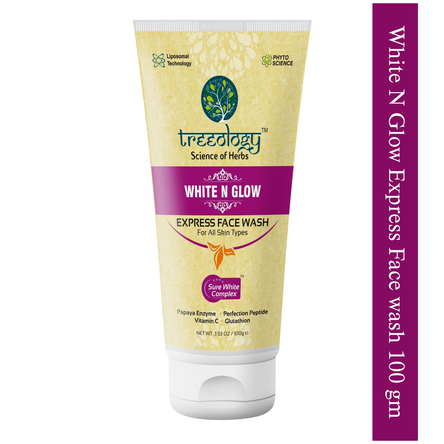 Treeology Herbal and Glow Skin Whitening Face Wash