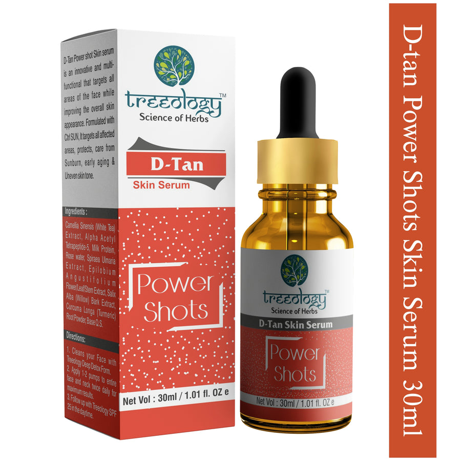 Treeology D-Tan Power Shots Skin Serum