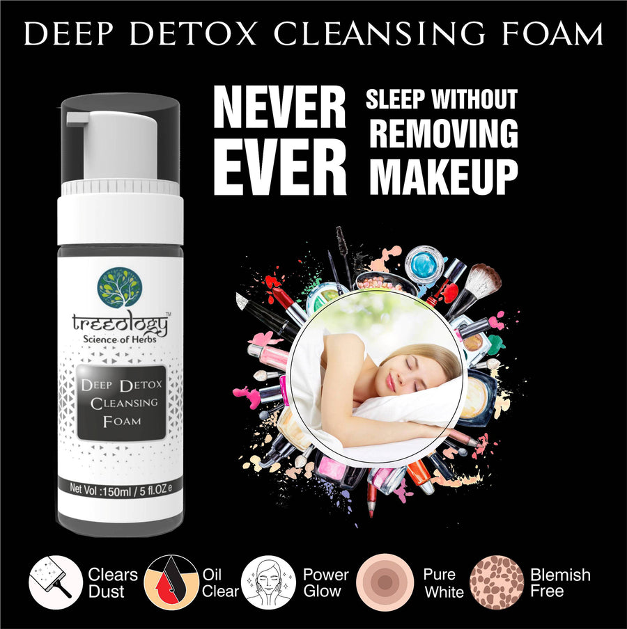 Treeology Detox Anti-Pollution Cleansing Foaming Face Wash