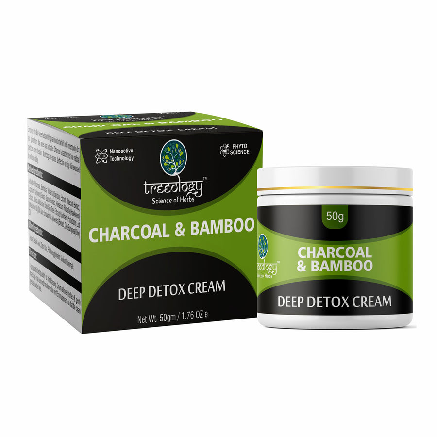 Treeology Natural Charcoal and Bamboo Deep Detox Cream