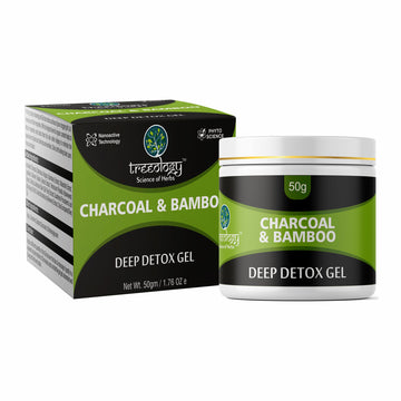 Treeology Natural Charcoal and Bamboo Deep Detox Cleansing Gel