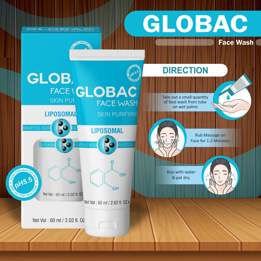Globac Face Wash Liposomal