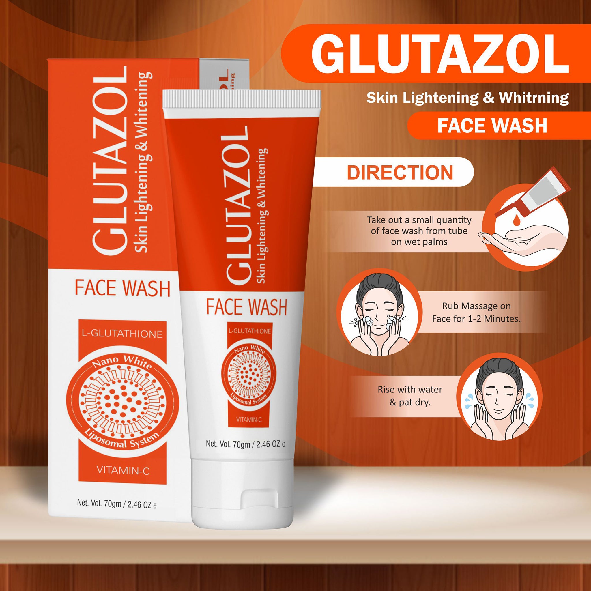 Glutazol Face Wash  Spatz India
