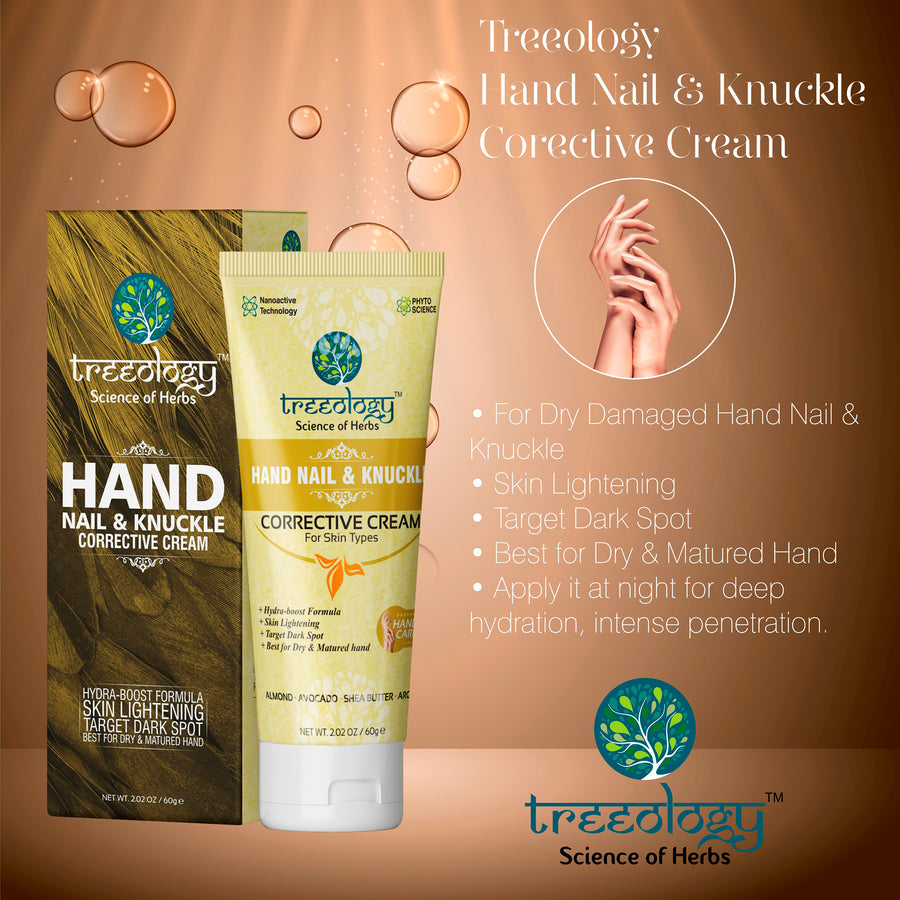 Treeology Hand Nail & Knucle Corrective Cream Pack Of 2