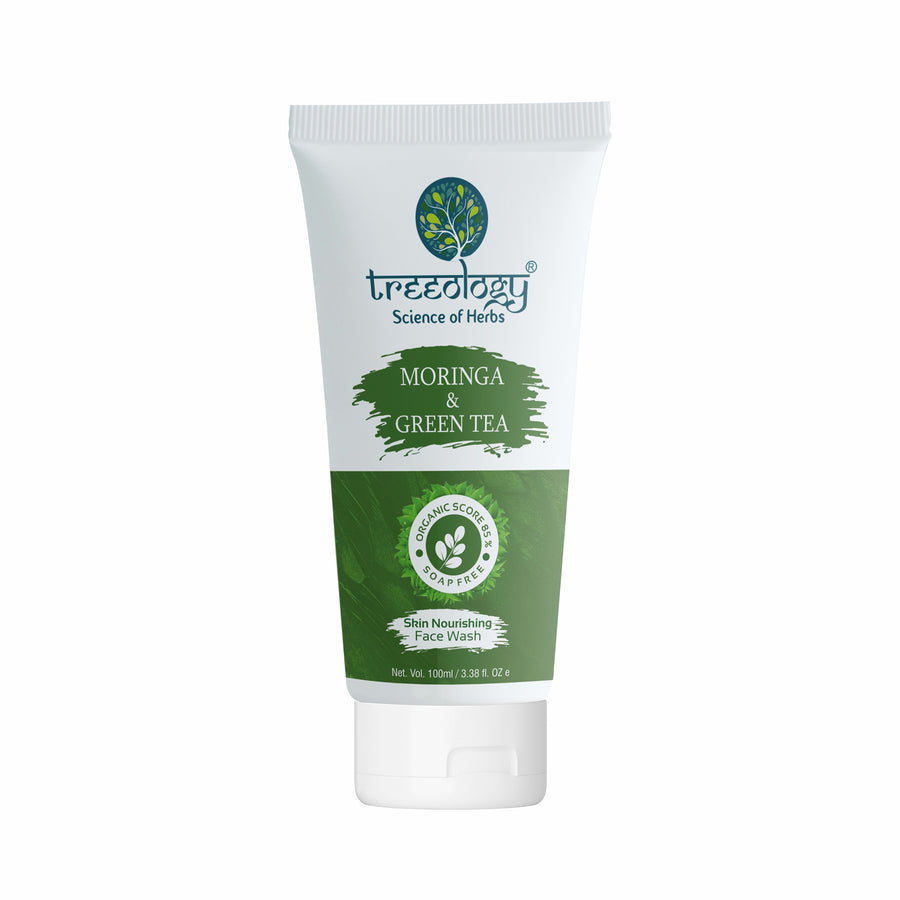Treeology Moringa & Green Tea Skin Nourishing Face Wash