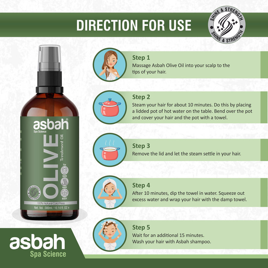 Asbah Olive Treatment Oil