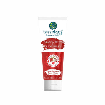 Treeology Dragon Fruit & Cranberry Power Recharge Face Wash