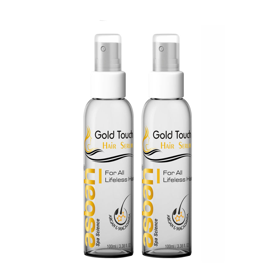 Asbah Gold Touch Hair Serum 50 ML(Pack of 2)