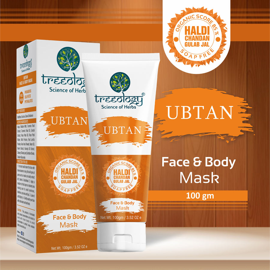 Treeology Ubtan Face & Body Mask