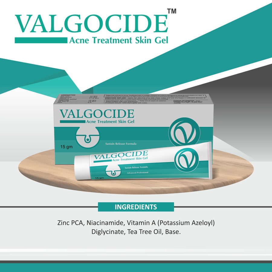 Valgocide Acne Treatment Skin Gel